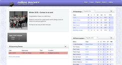 Desktop Screenshot of jaboghockey.com